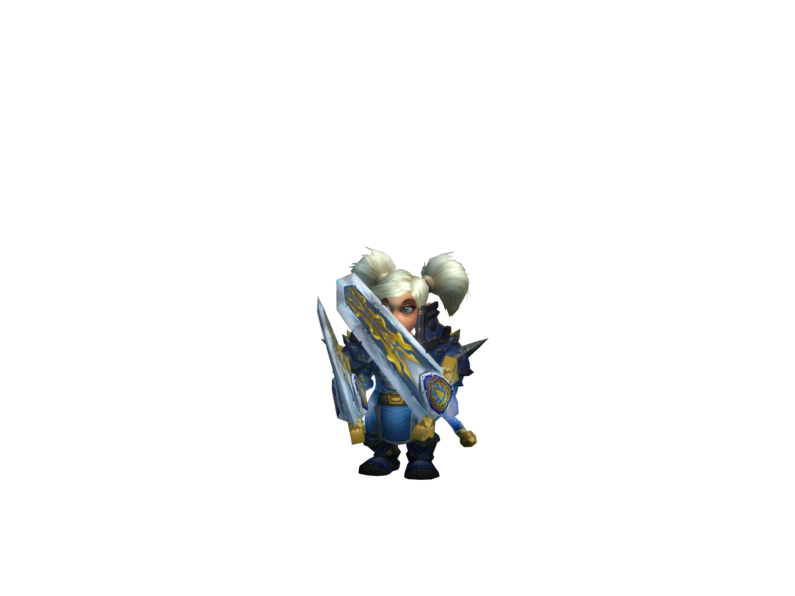 Мелодистх 3D character render