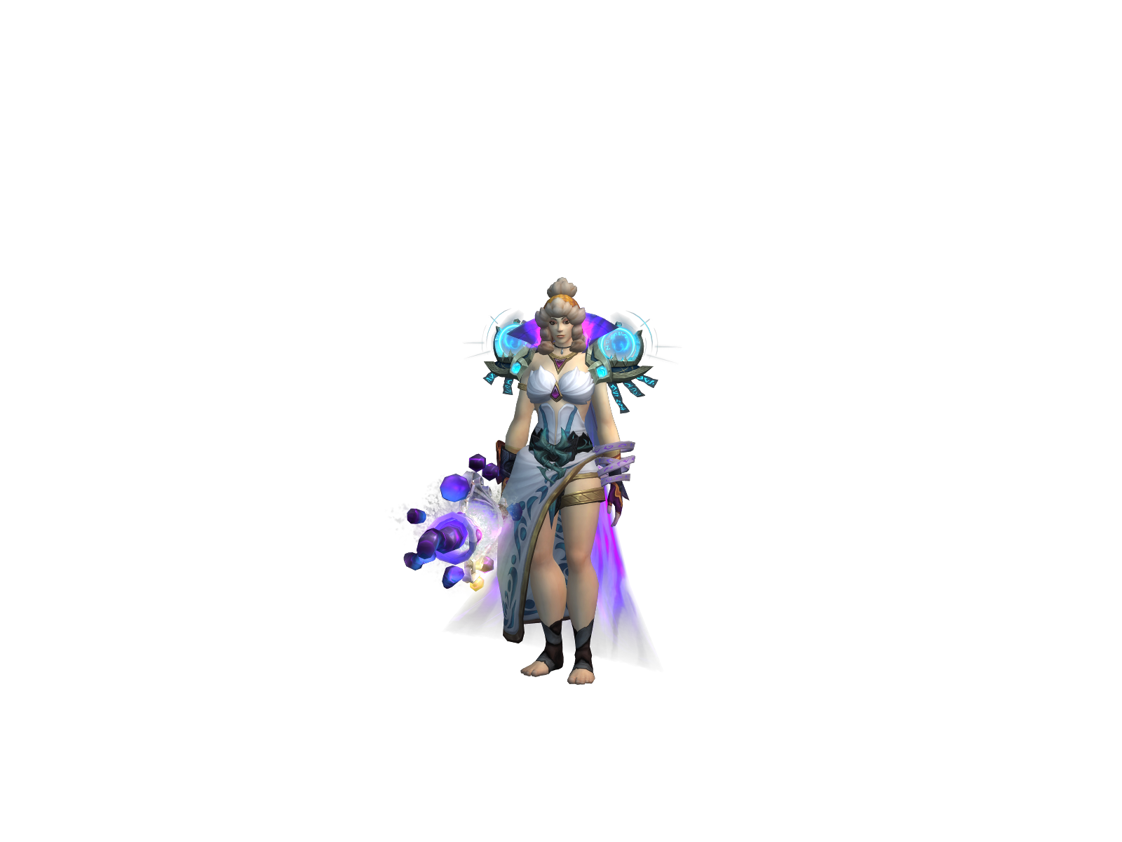 Мерумо 3D character render