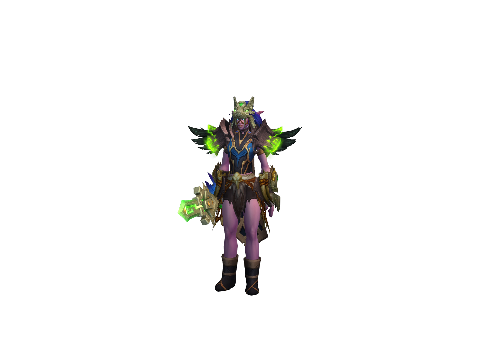 дрипчек 3D character render