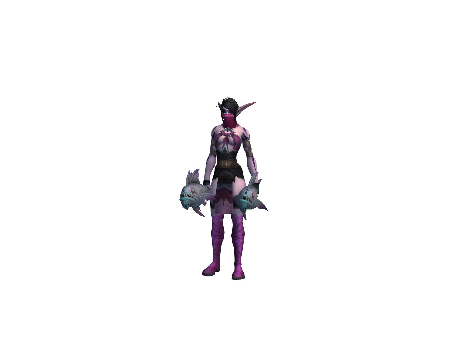 Круасан 3D character render