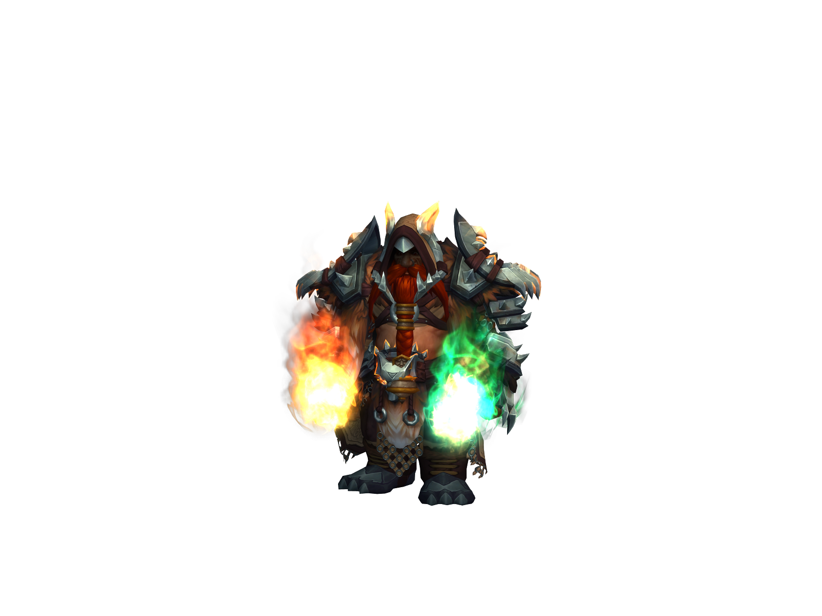Шуффик 3D character render