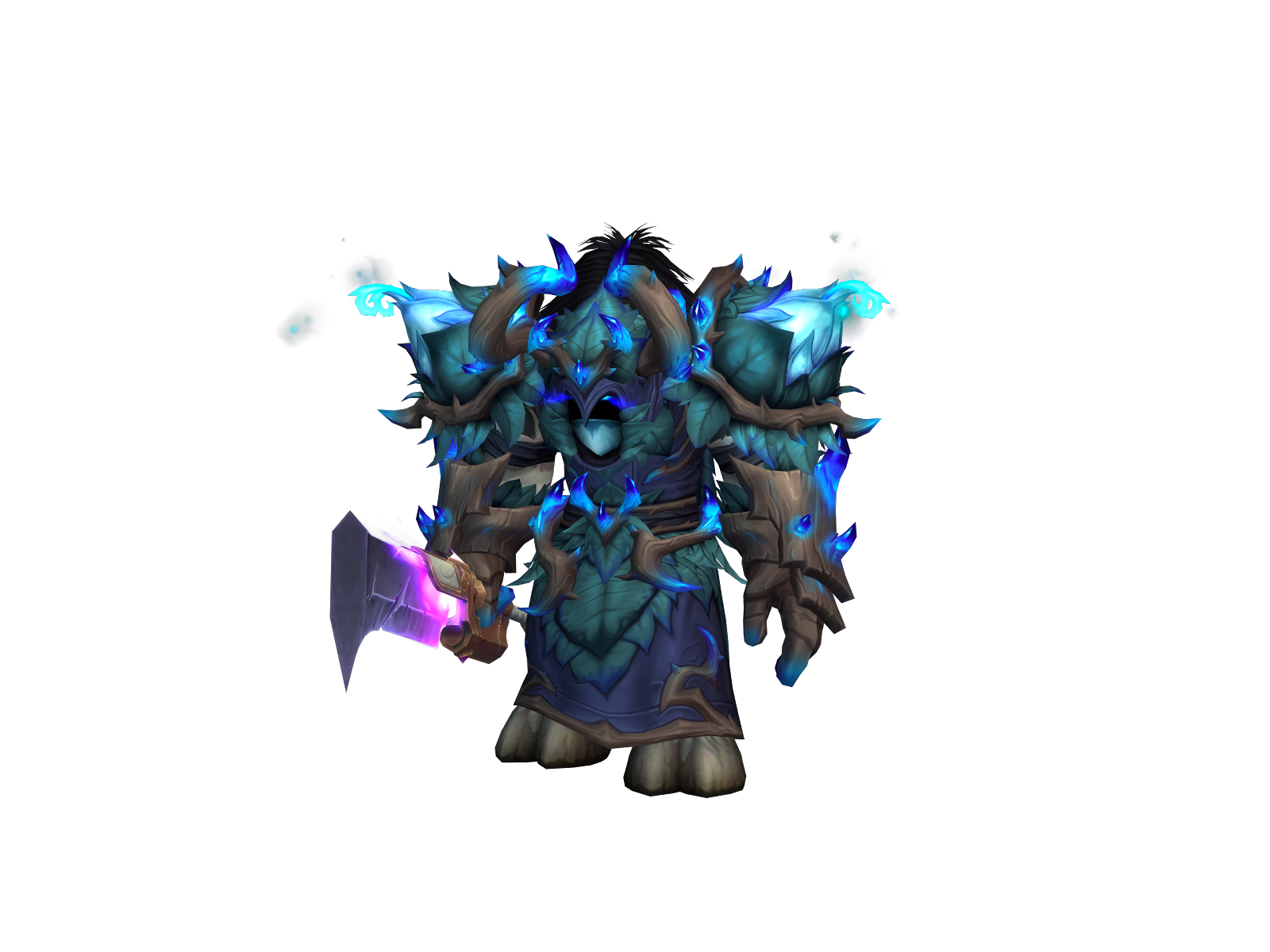Оргатар 3D character render