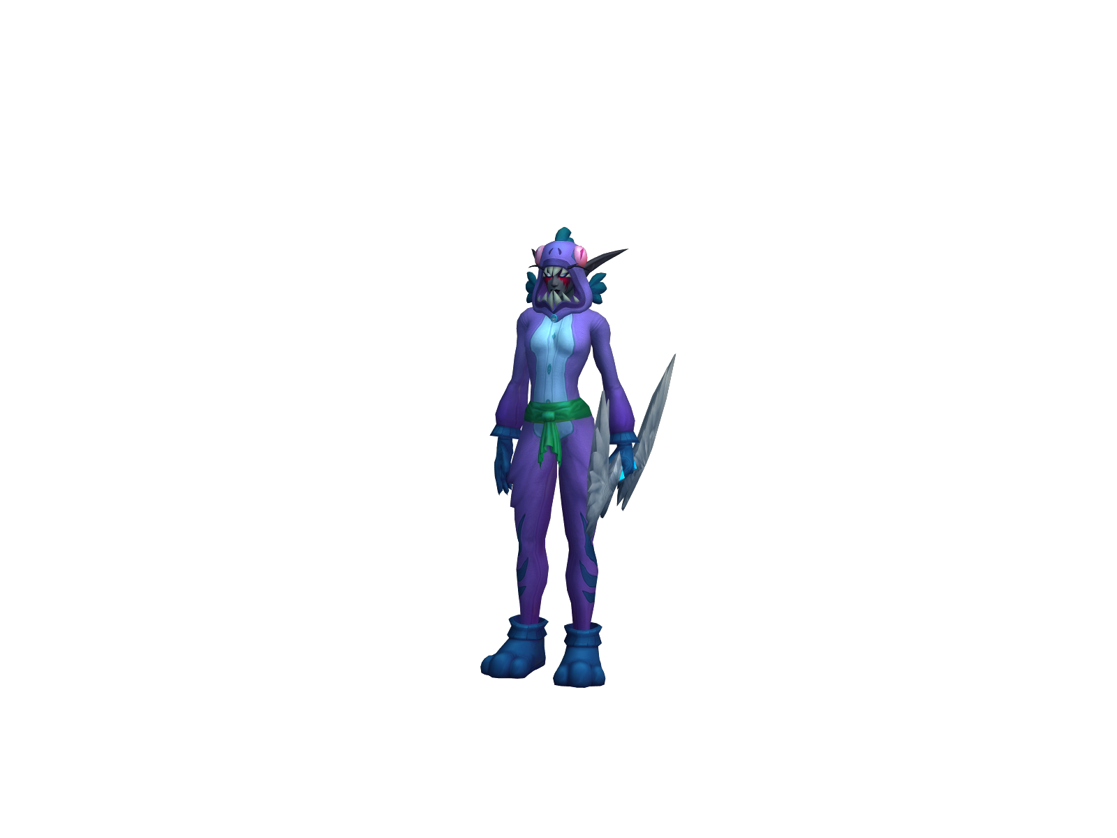 Выщемок 3D character render