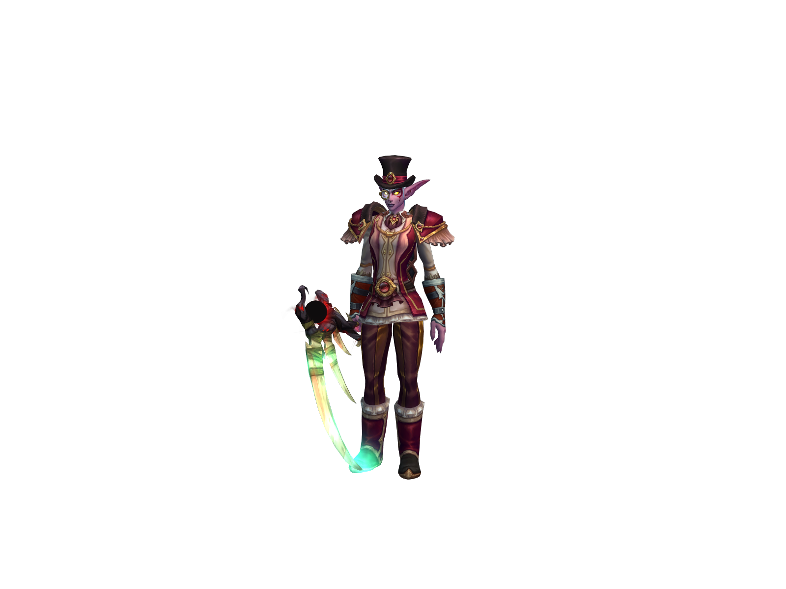 Шитамака 3D character render