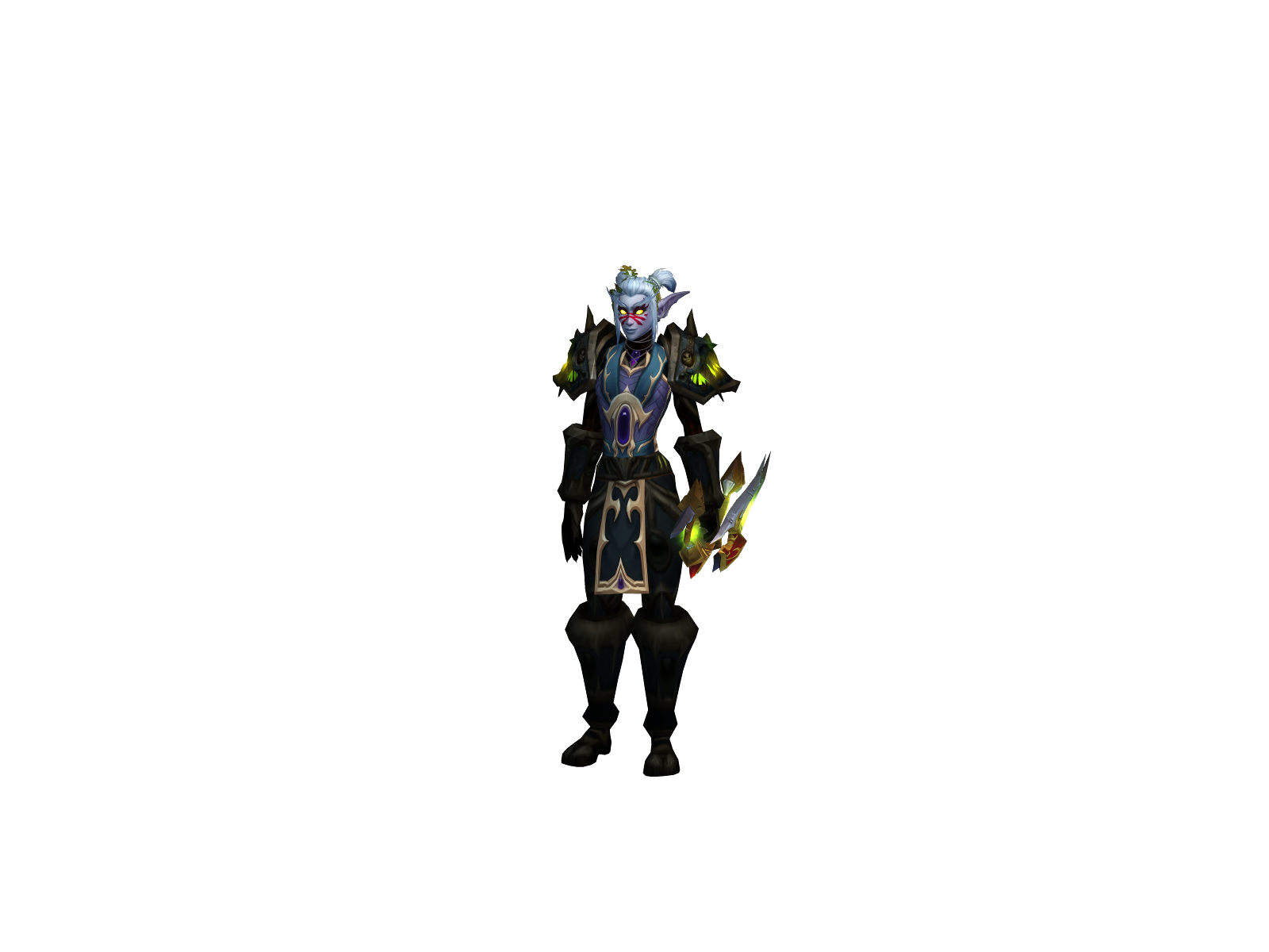 Хантосси 3D character render