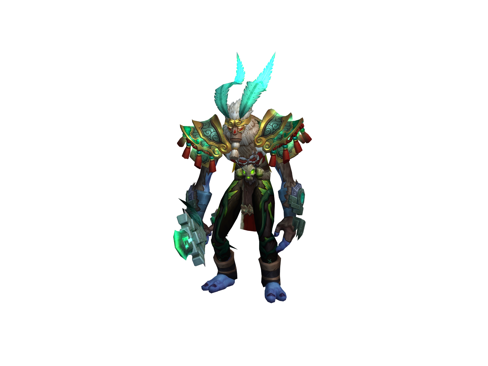 Тобибарада 3D character render