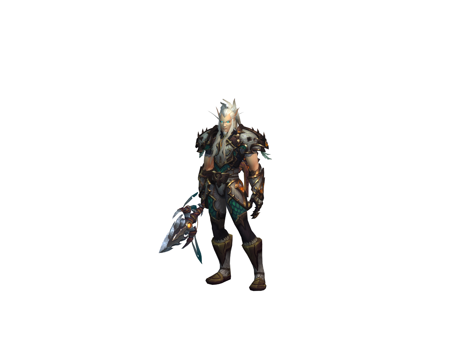 Валенрин 3D character render
