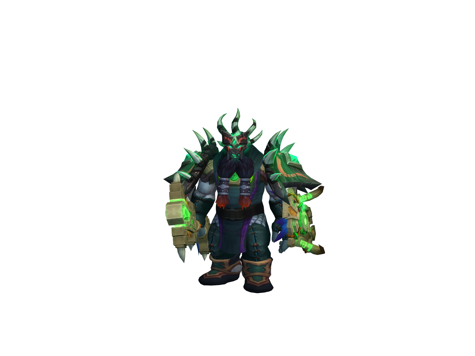Федячапман 3D character render