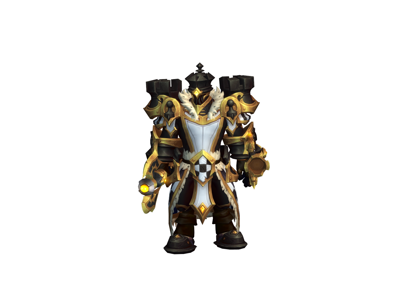 Кортук 3D character render