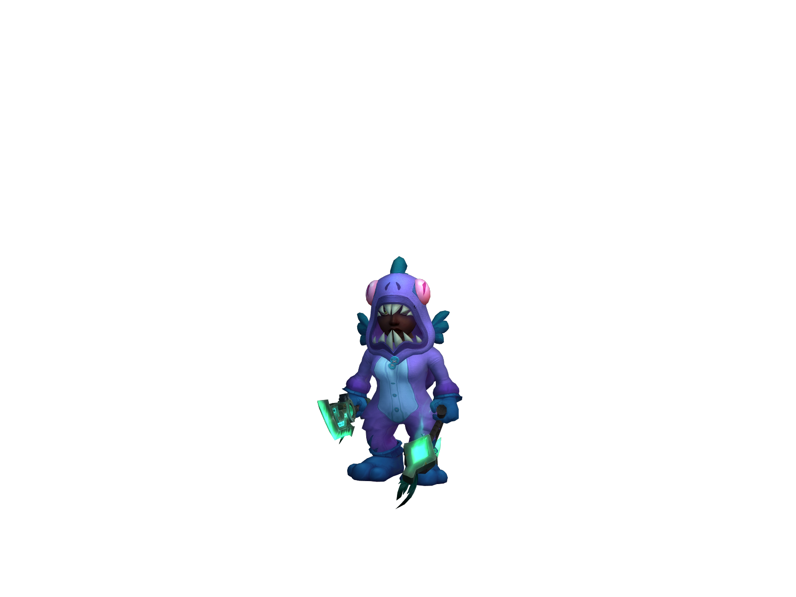 Кумараа 3D character render