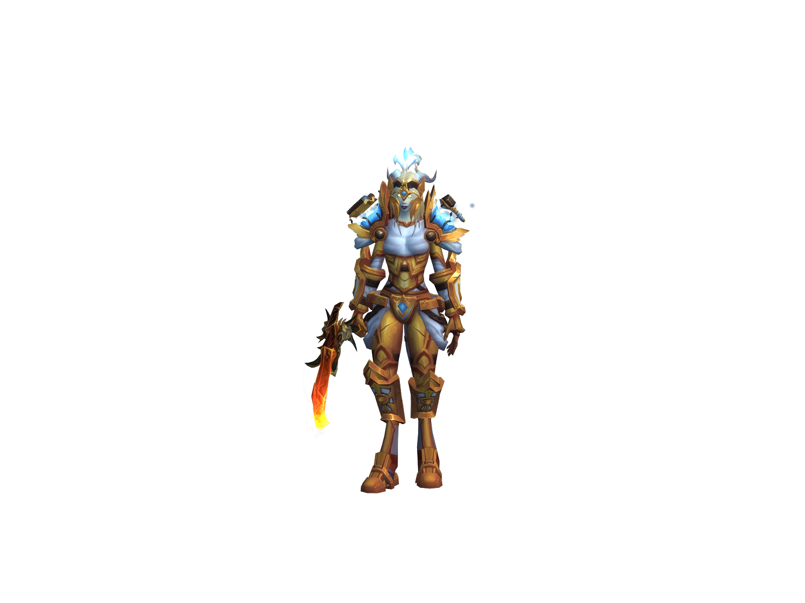 Зорниэль 3D character render