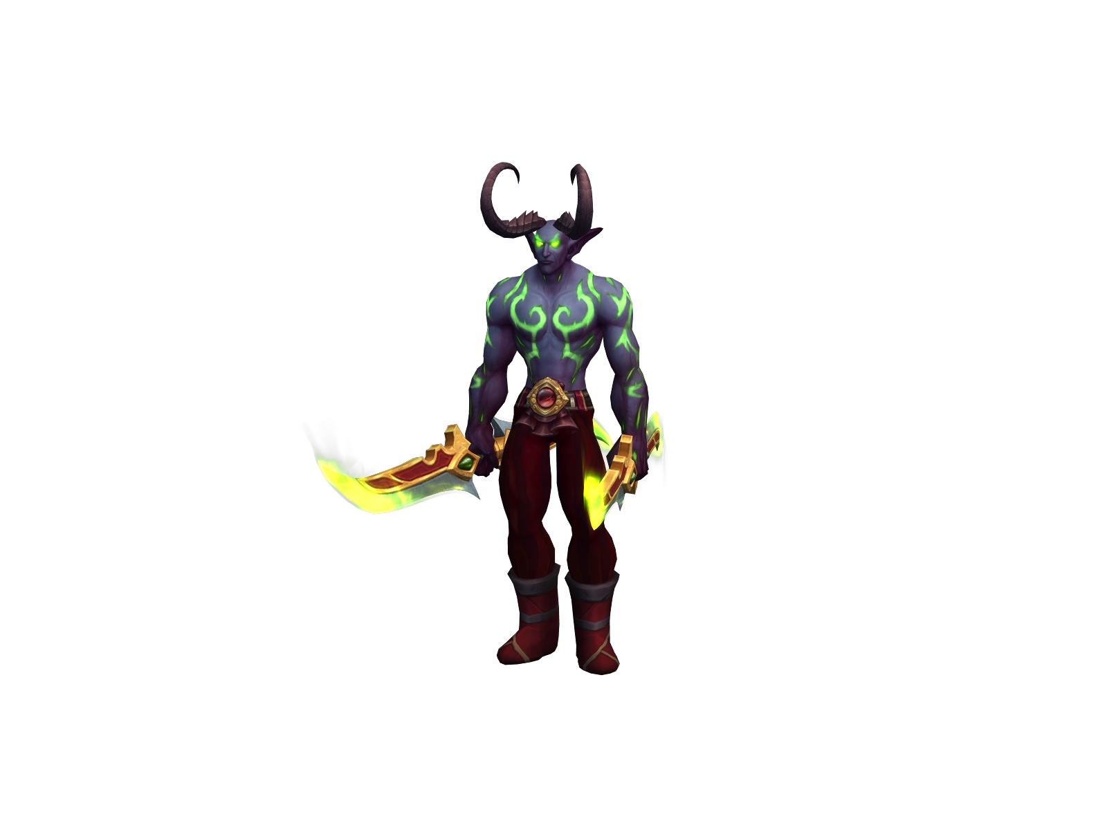 Эльзитан 3D character render