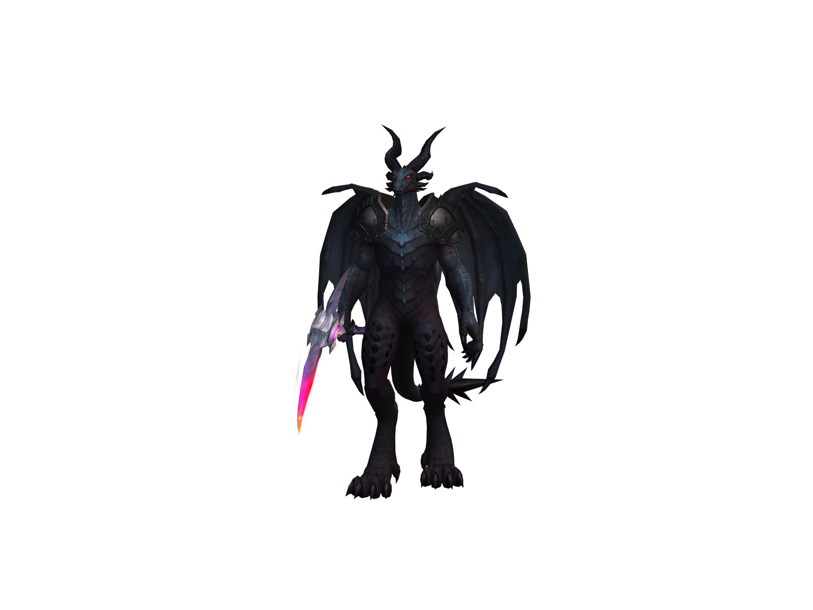 ящерг 3D character render