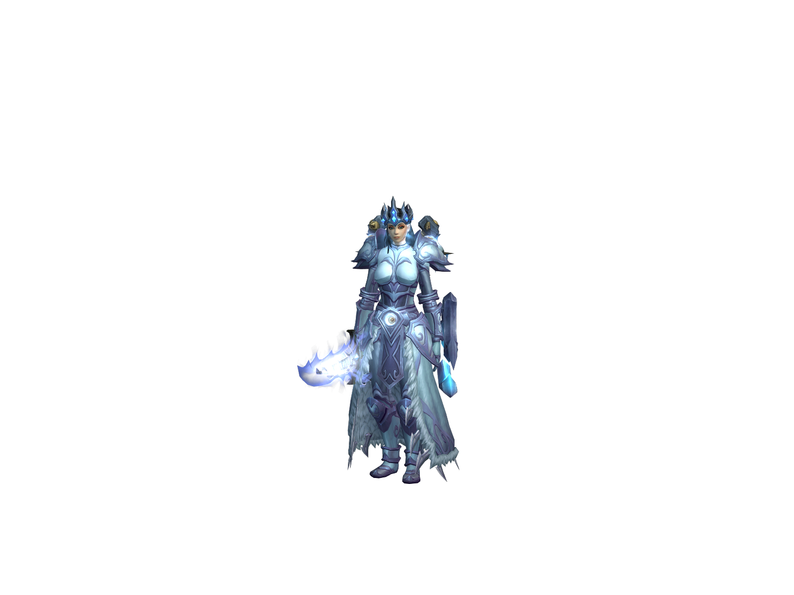 Гойдамод 3D character render