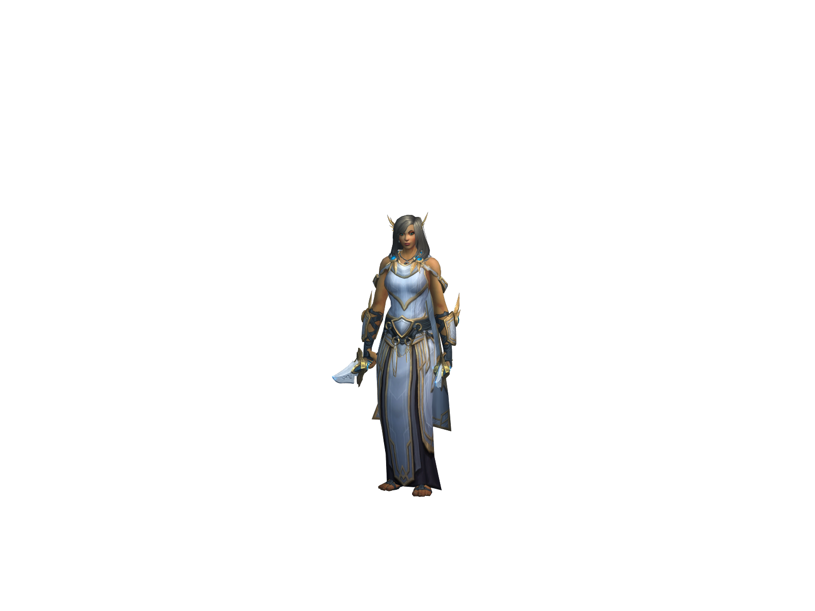 Треа 3D character render