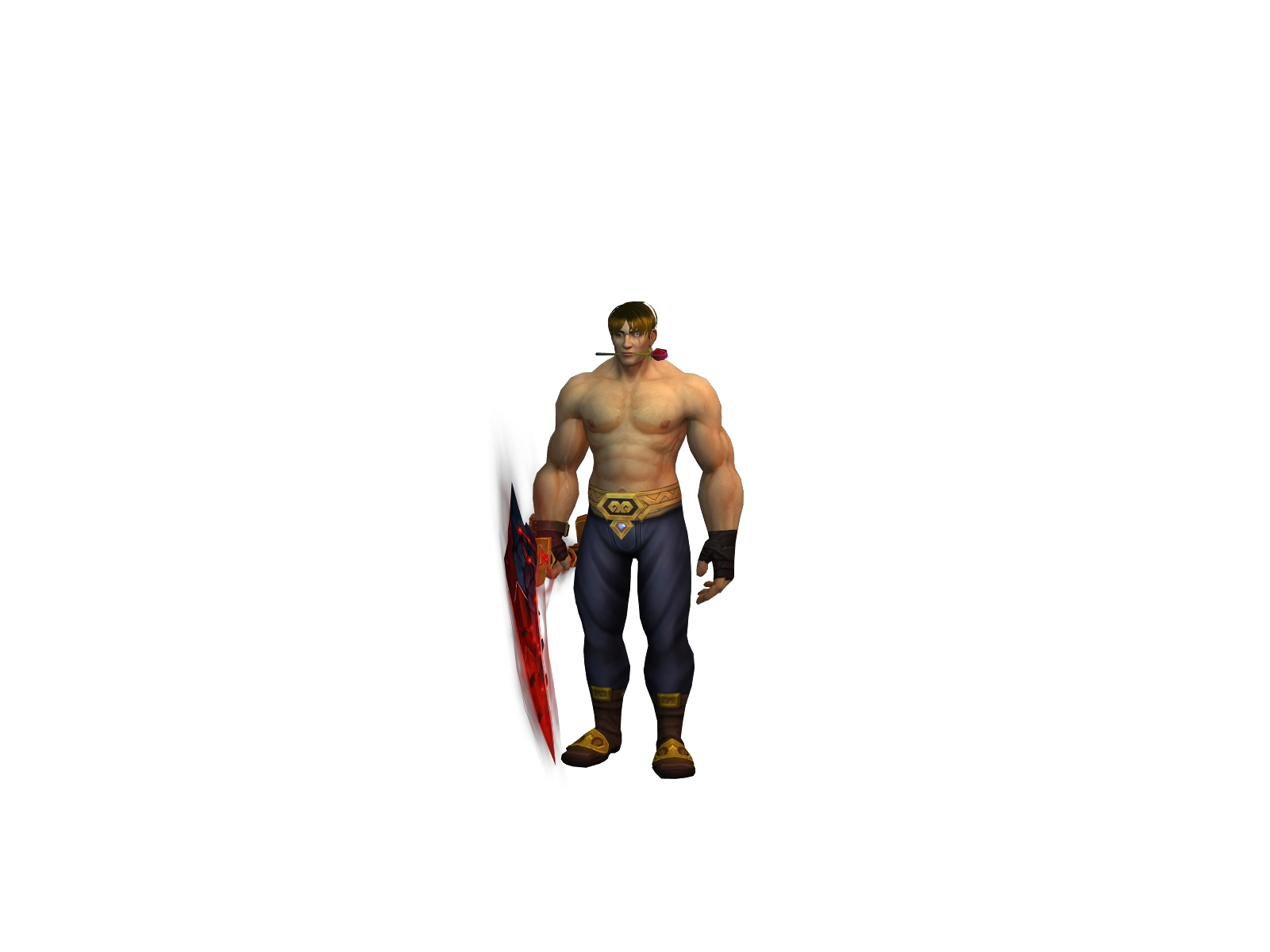 Леован 3D character render