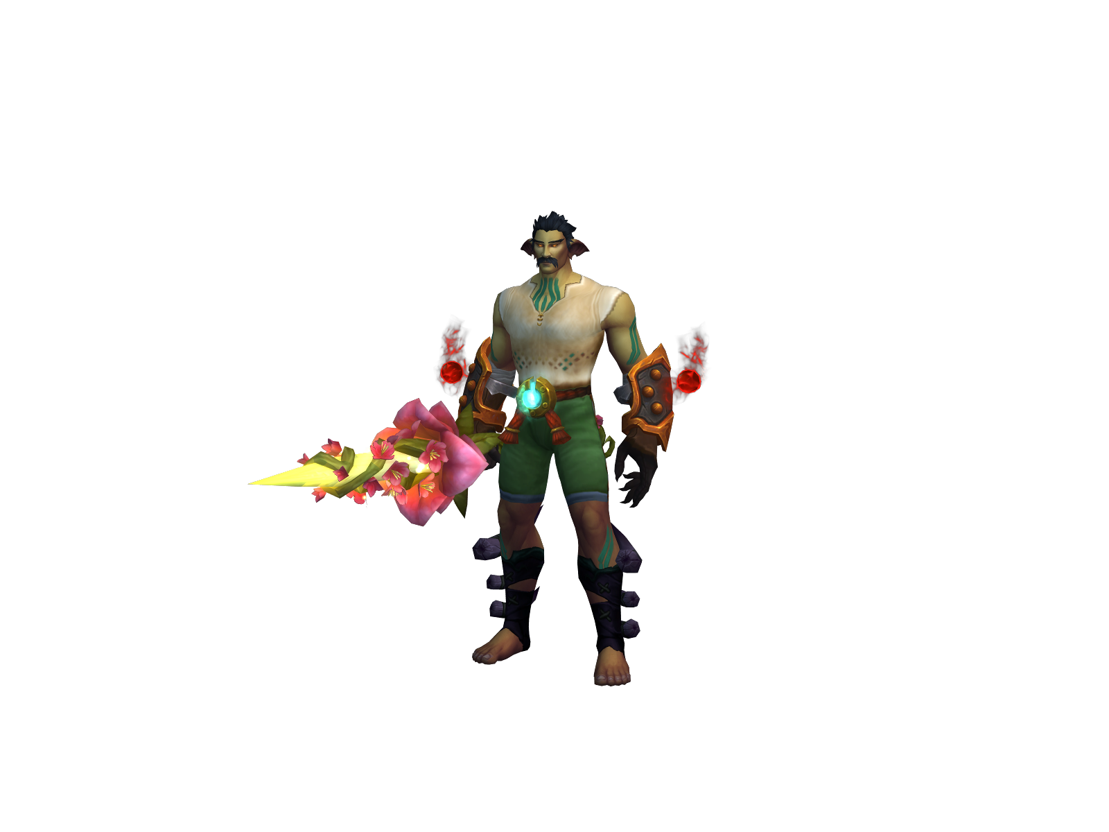 Рисовыетрусы 3D character render
