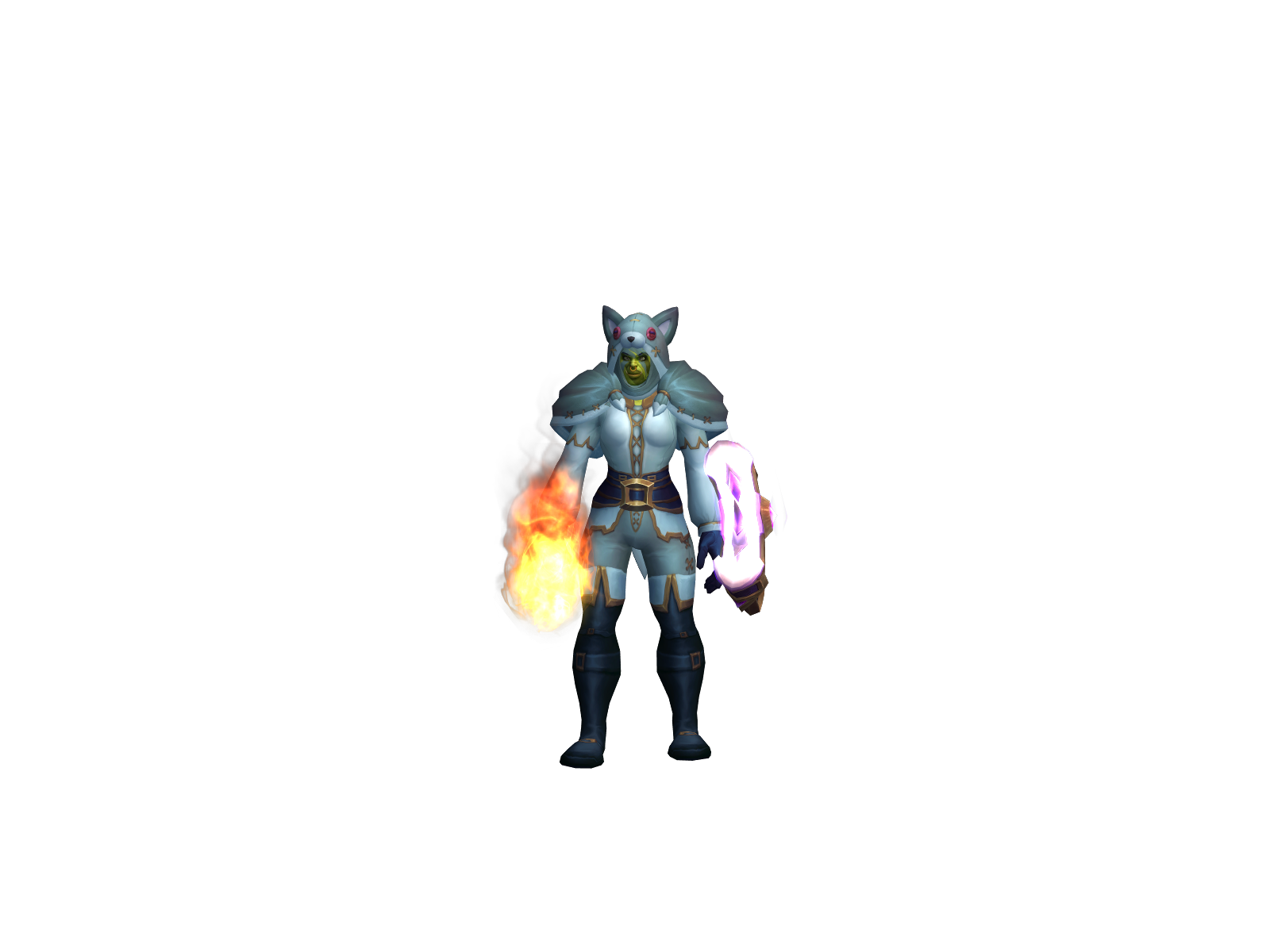 Уткахилит 3D character render