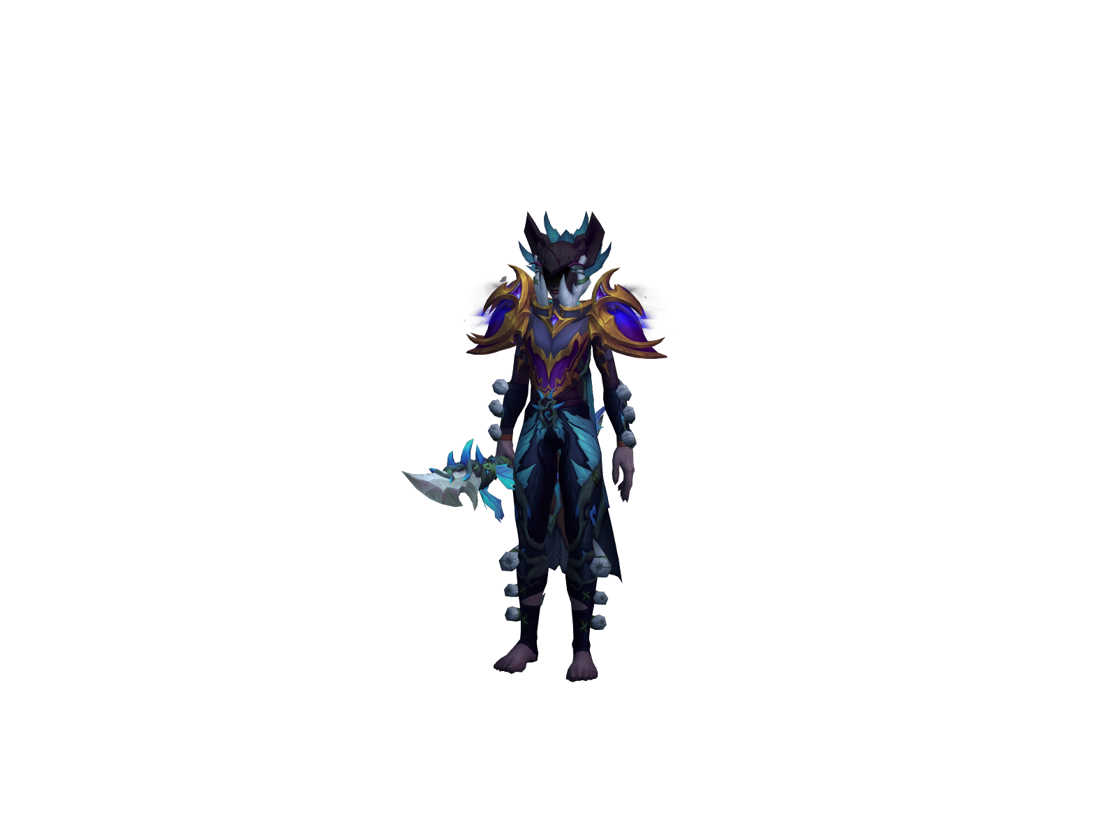 Коралулу 3D character render