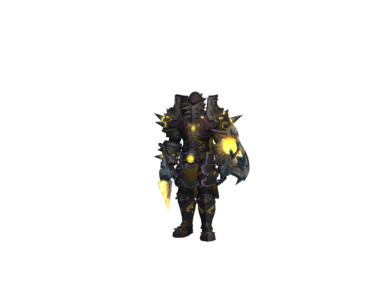 Чарджвстакан 3D character render