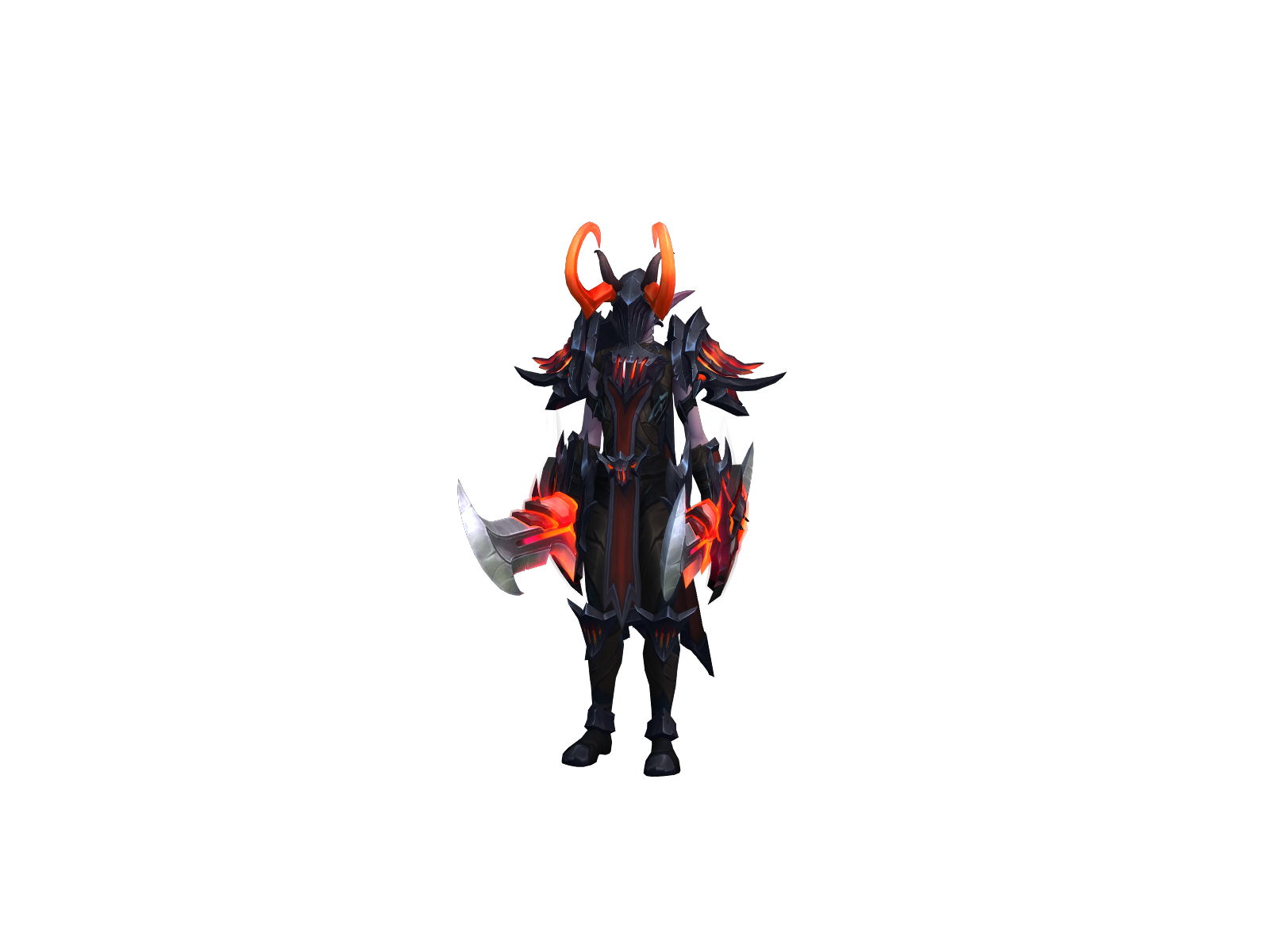 Шэдоублум 3D character render