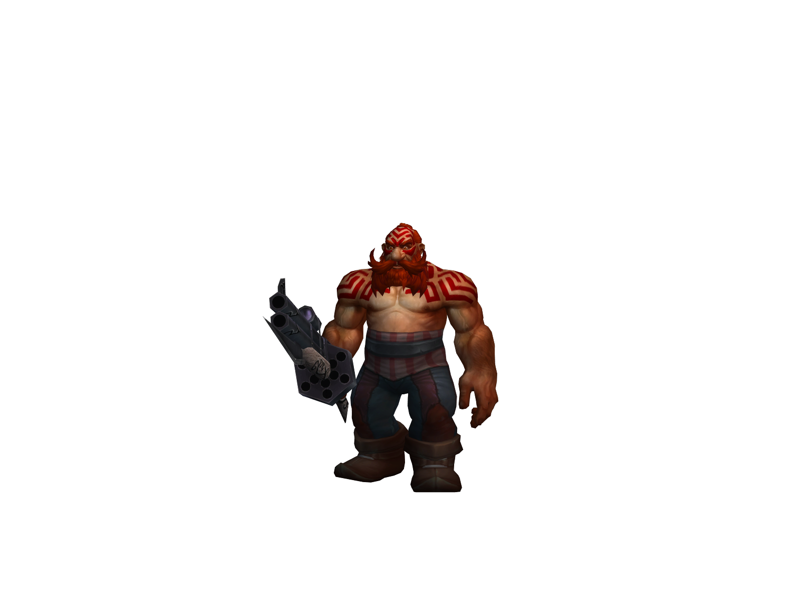 Убершванц 3D character render