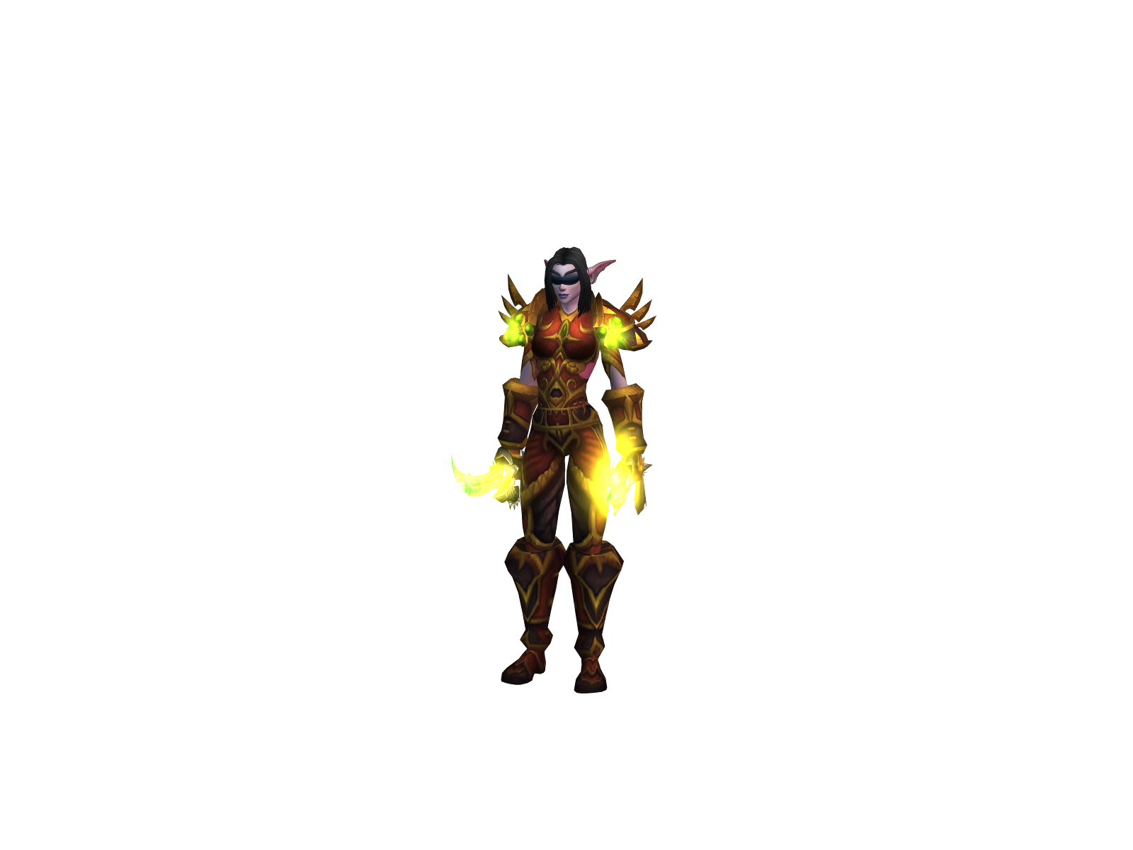 Ямацуки 3D character render