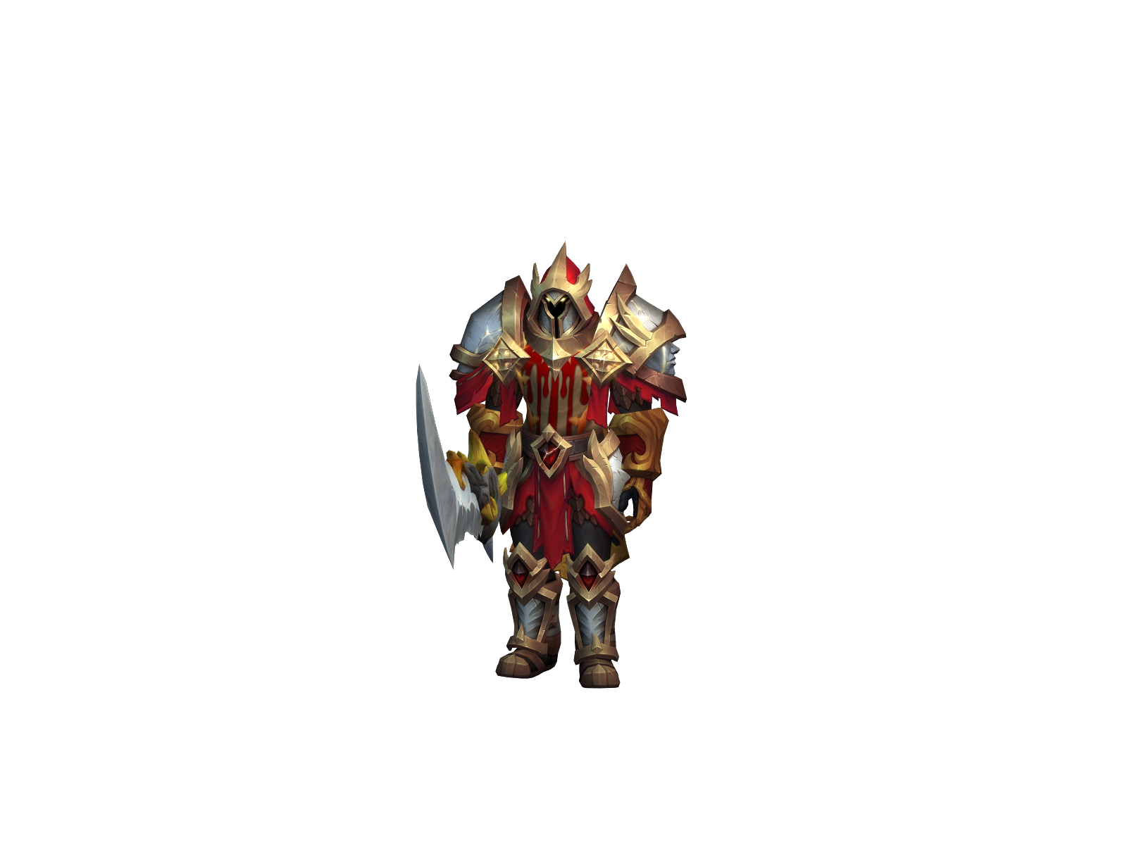 Линкольн 3D character render