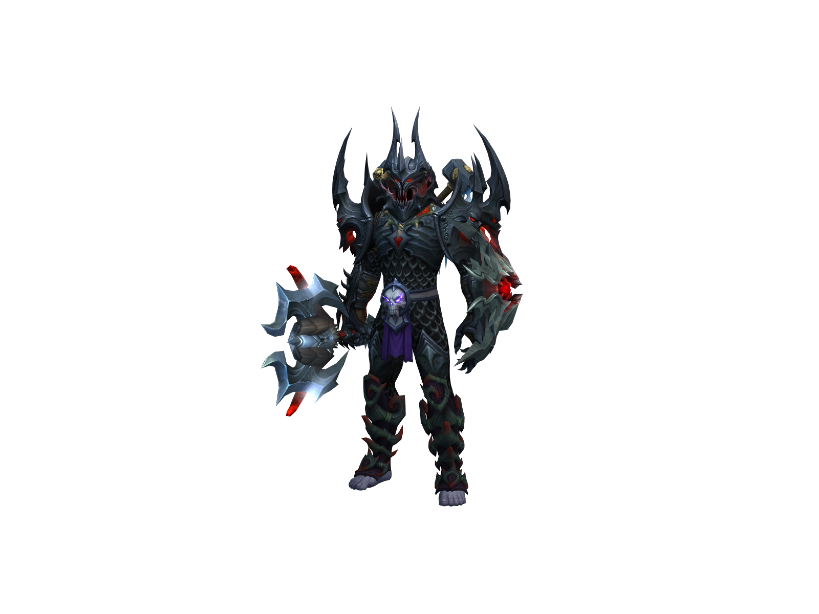 Балтазак 3D character render