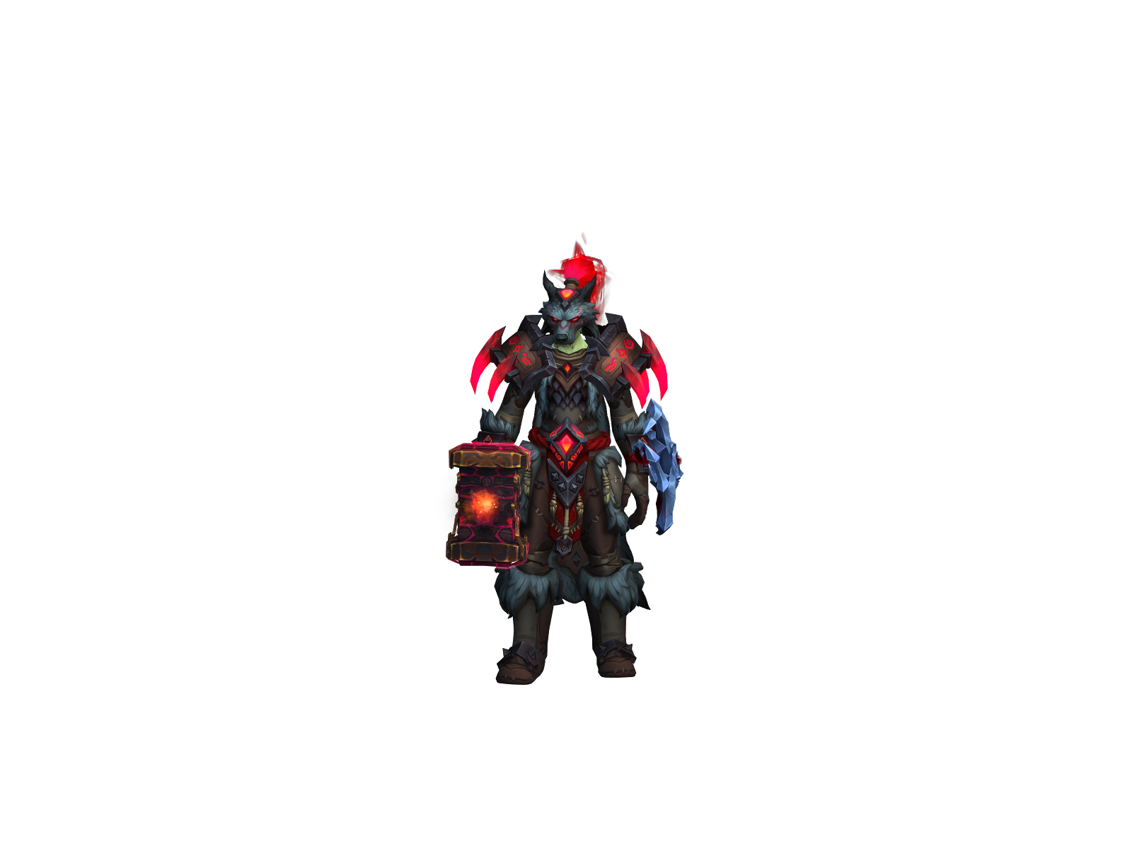 Потаскумприя 3D character render
