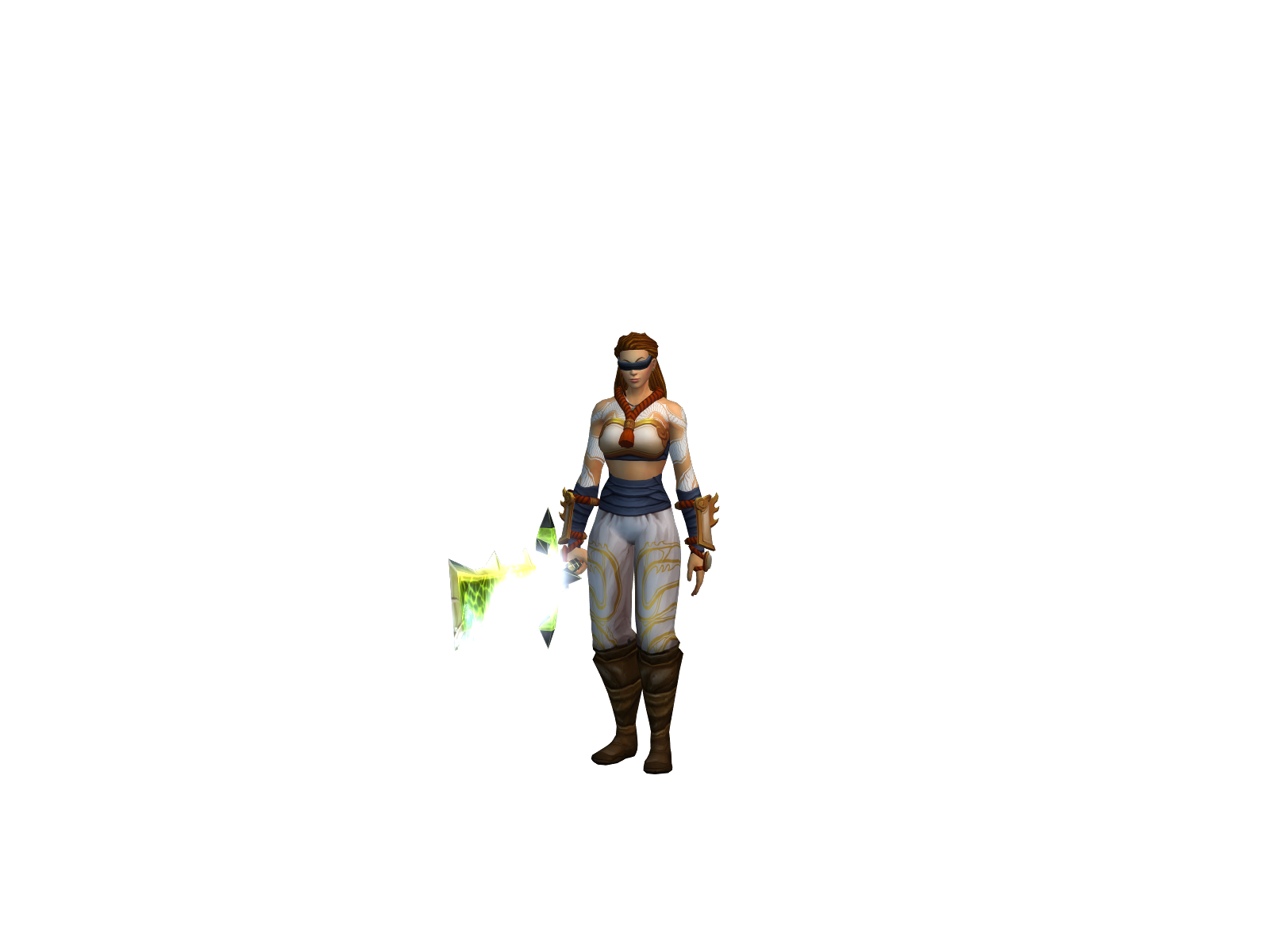 Бибитунайт 3D character render