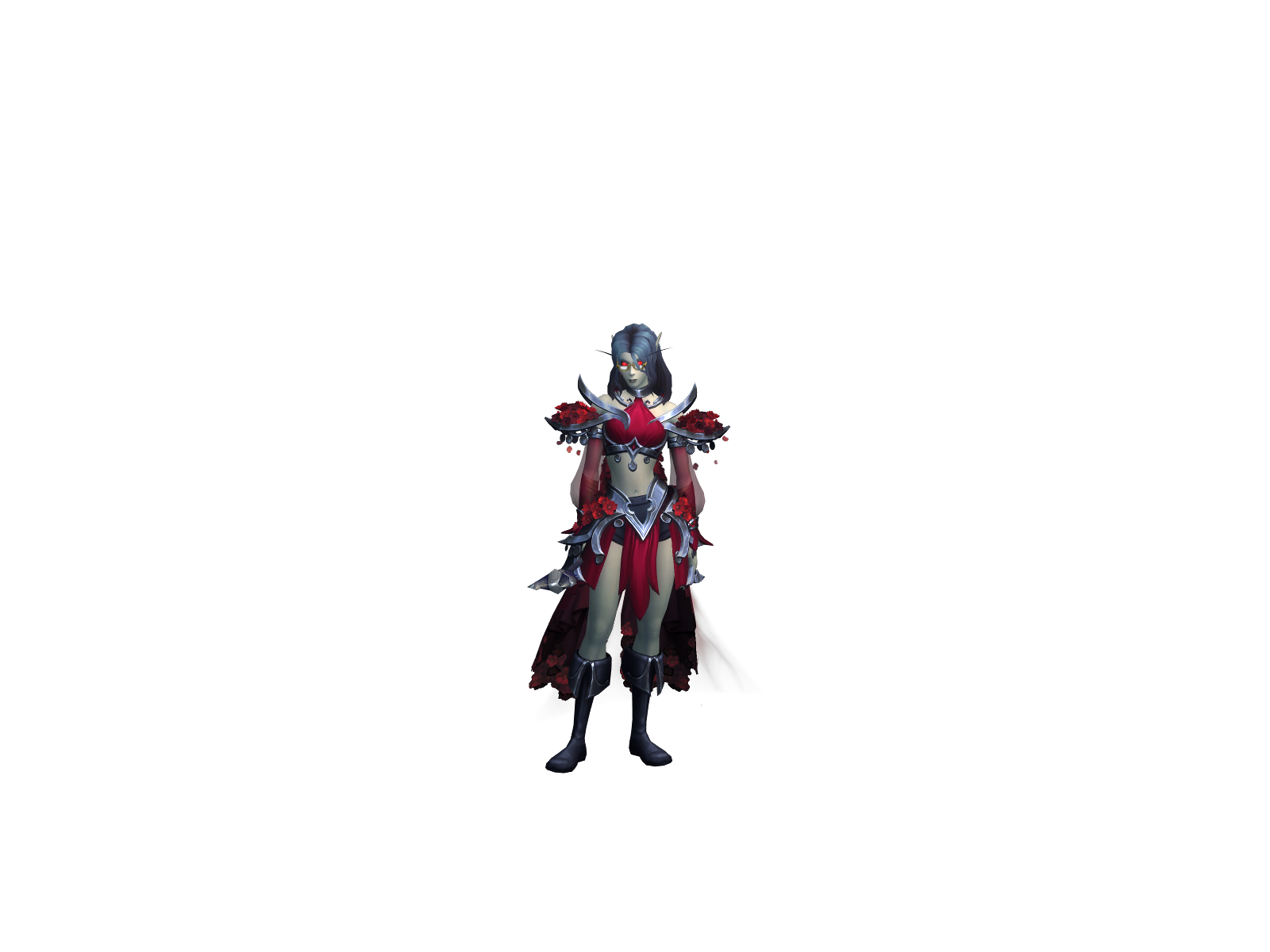 Рэйки 3D character render