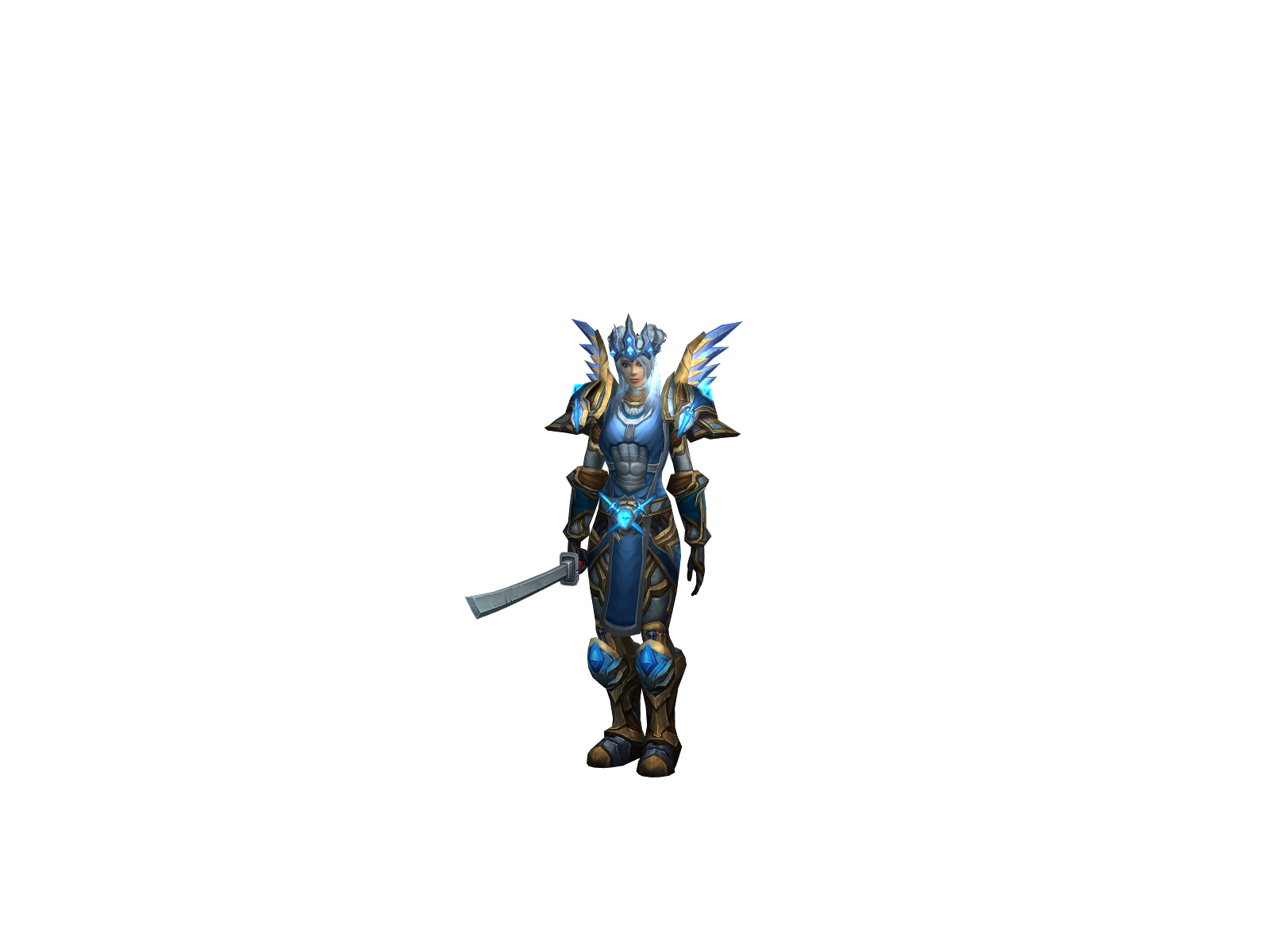 тембай 3D character render