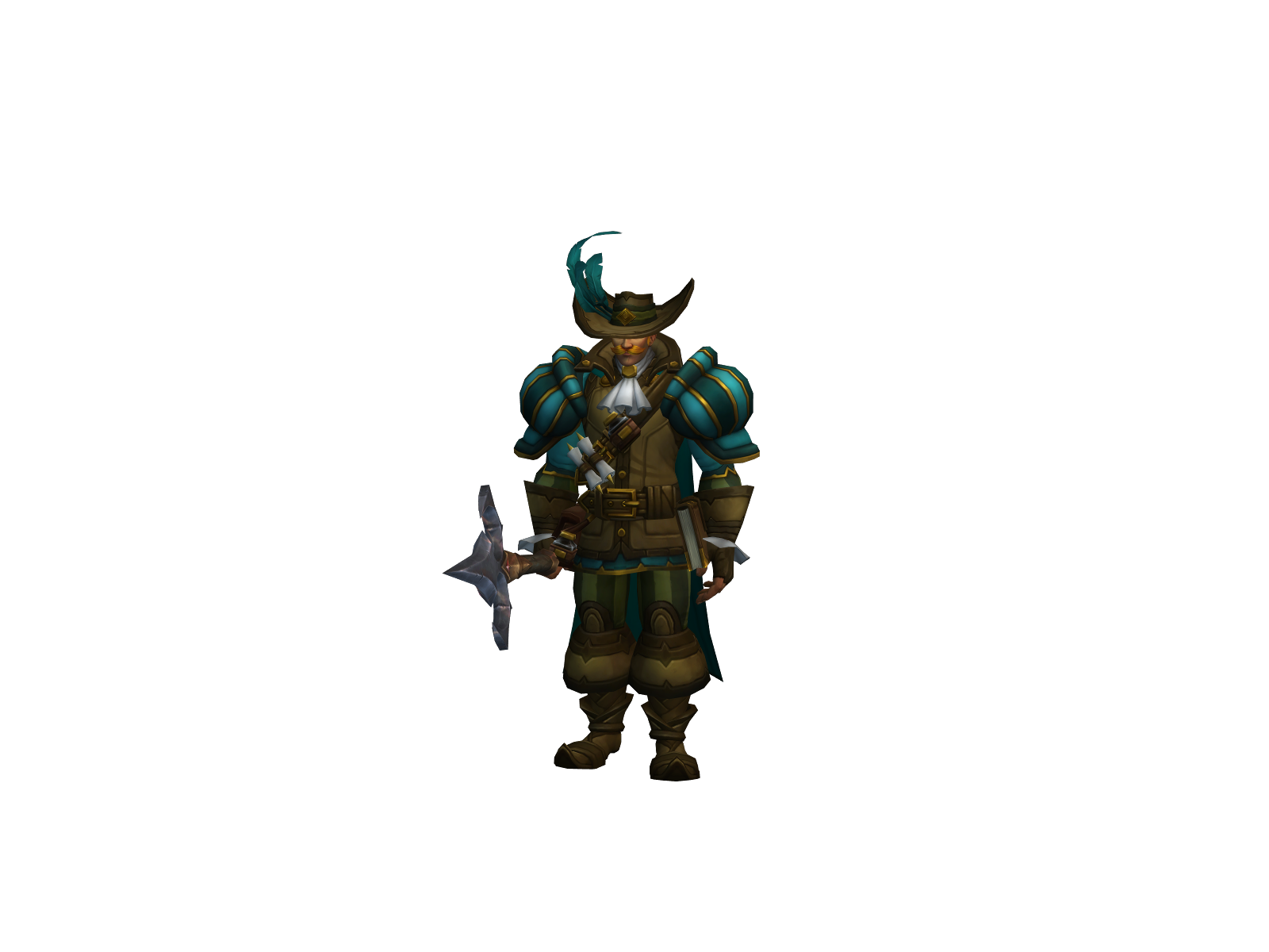 Усынатор 3D character render