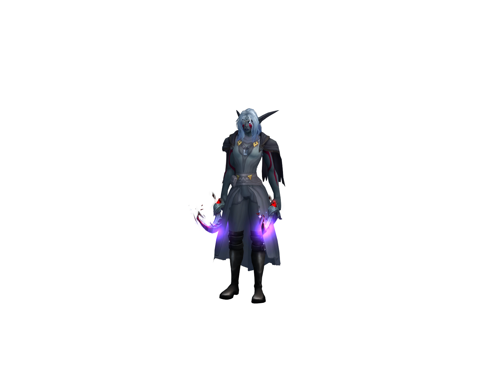Иризида 3D character render
