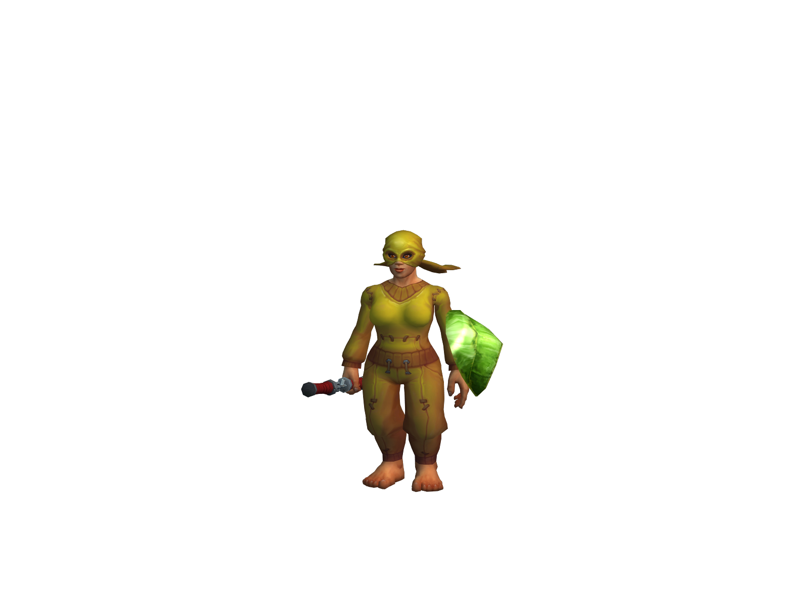 Симетка 3D character render