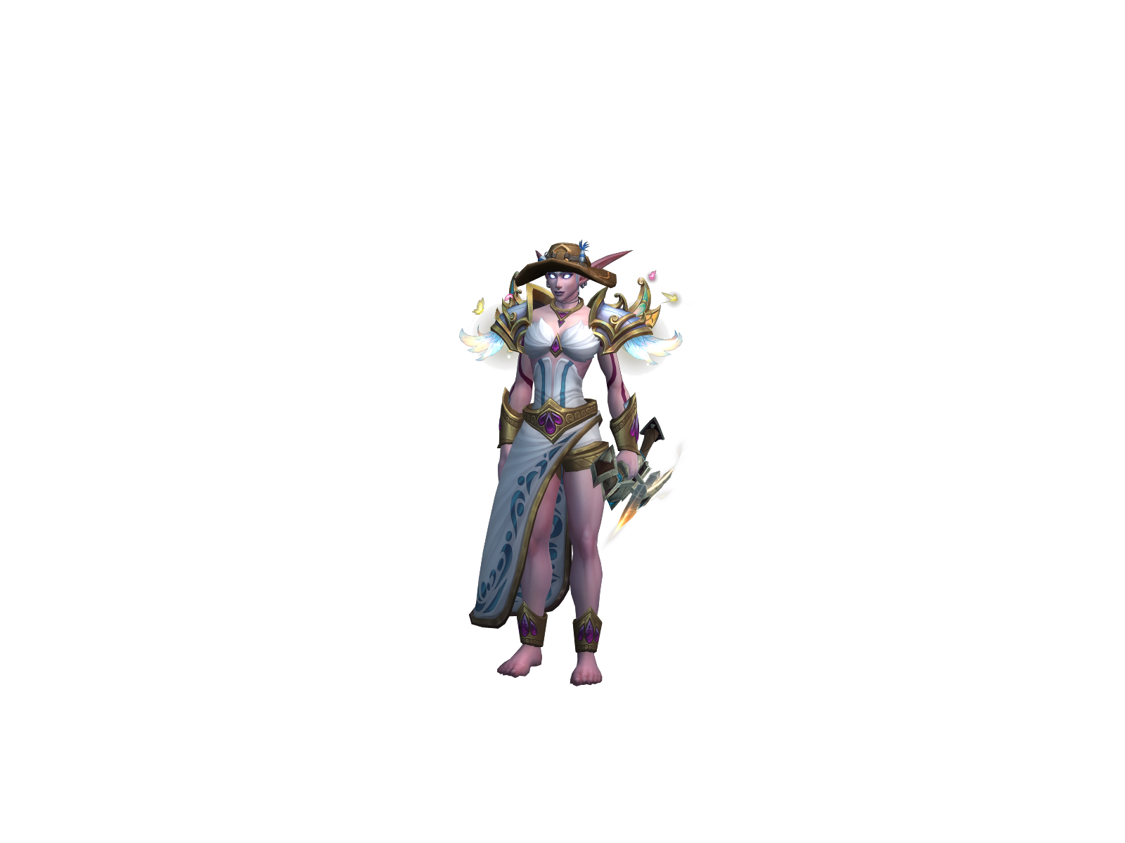 Радославна 3D character render