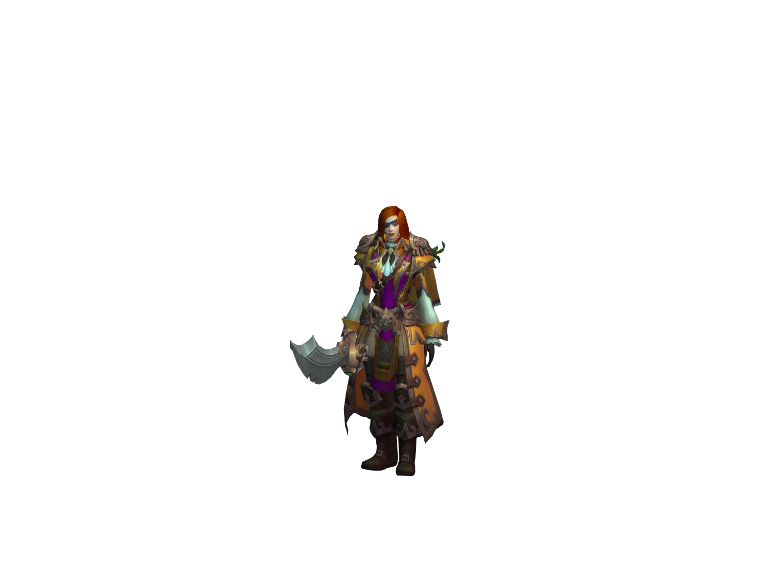Рофландодик 3D character render