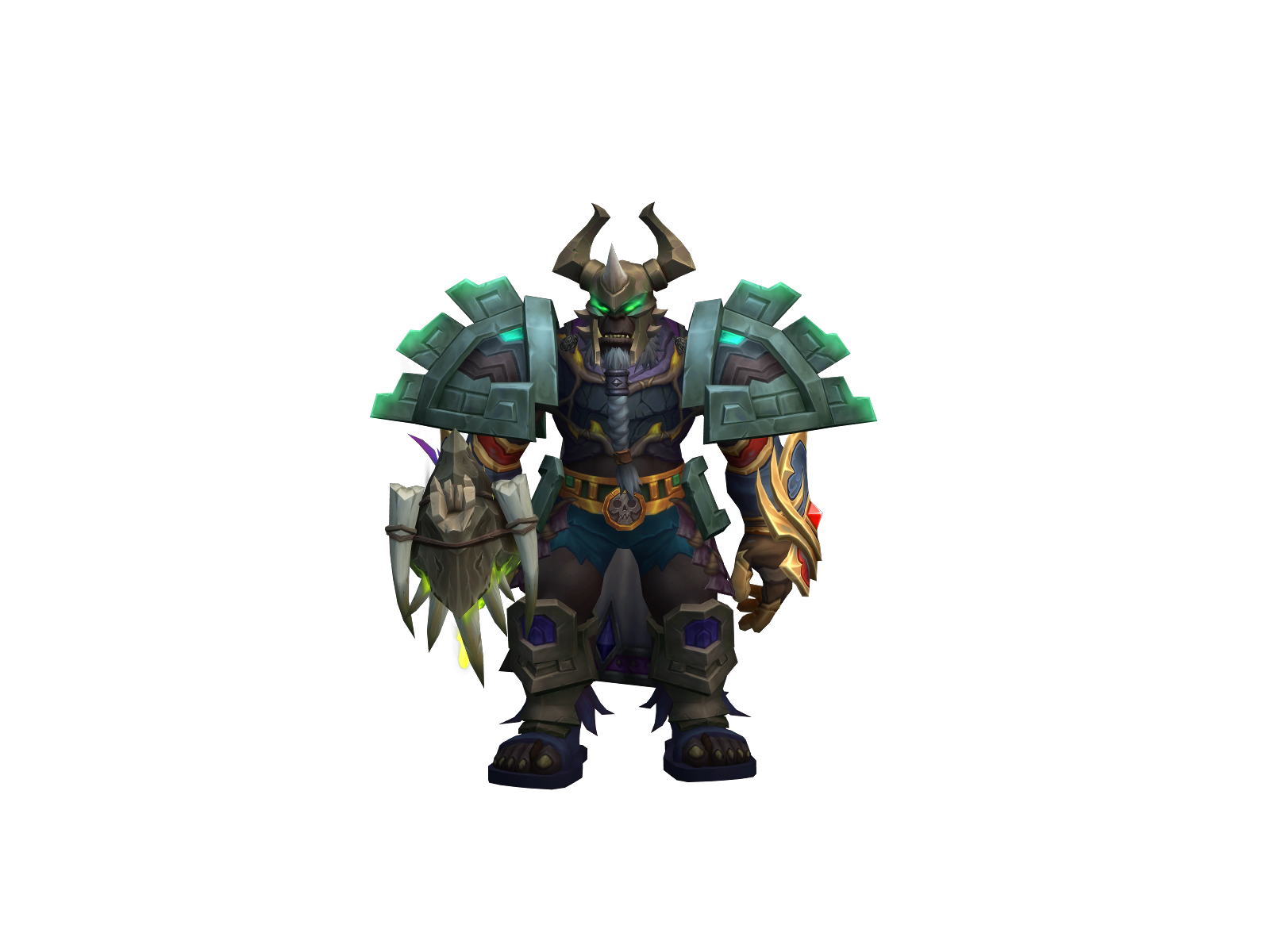 warroc 3D character render