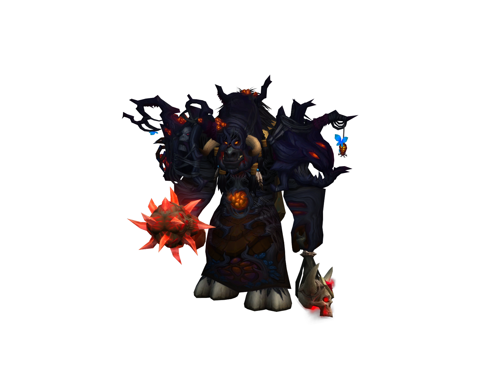 Kápu 3D character render