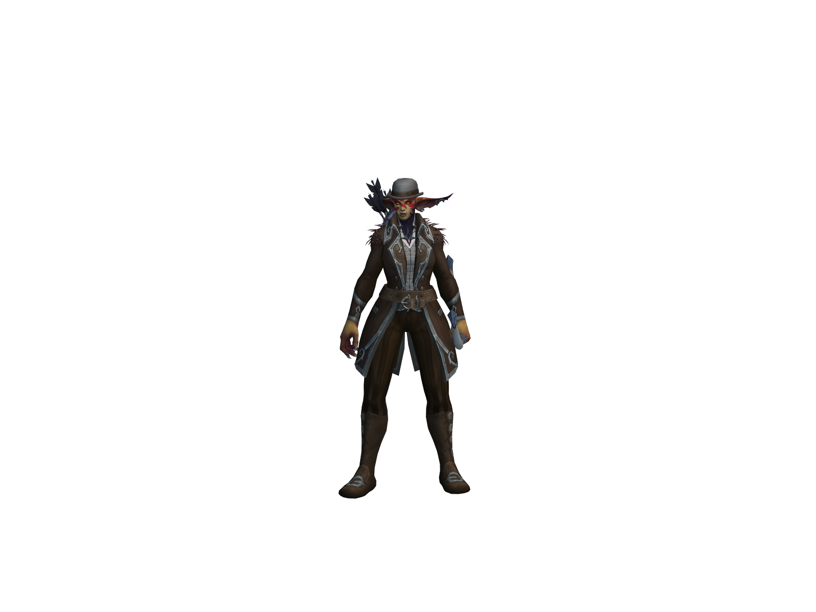 Plutana 3D character render