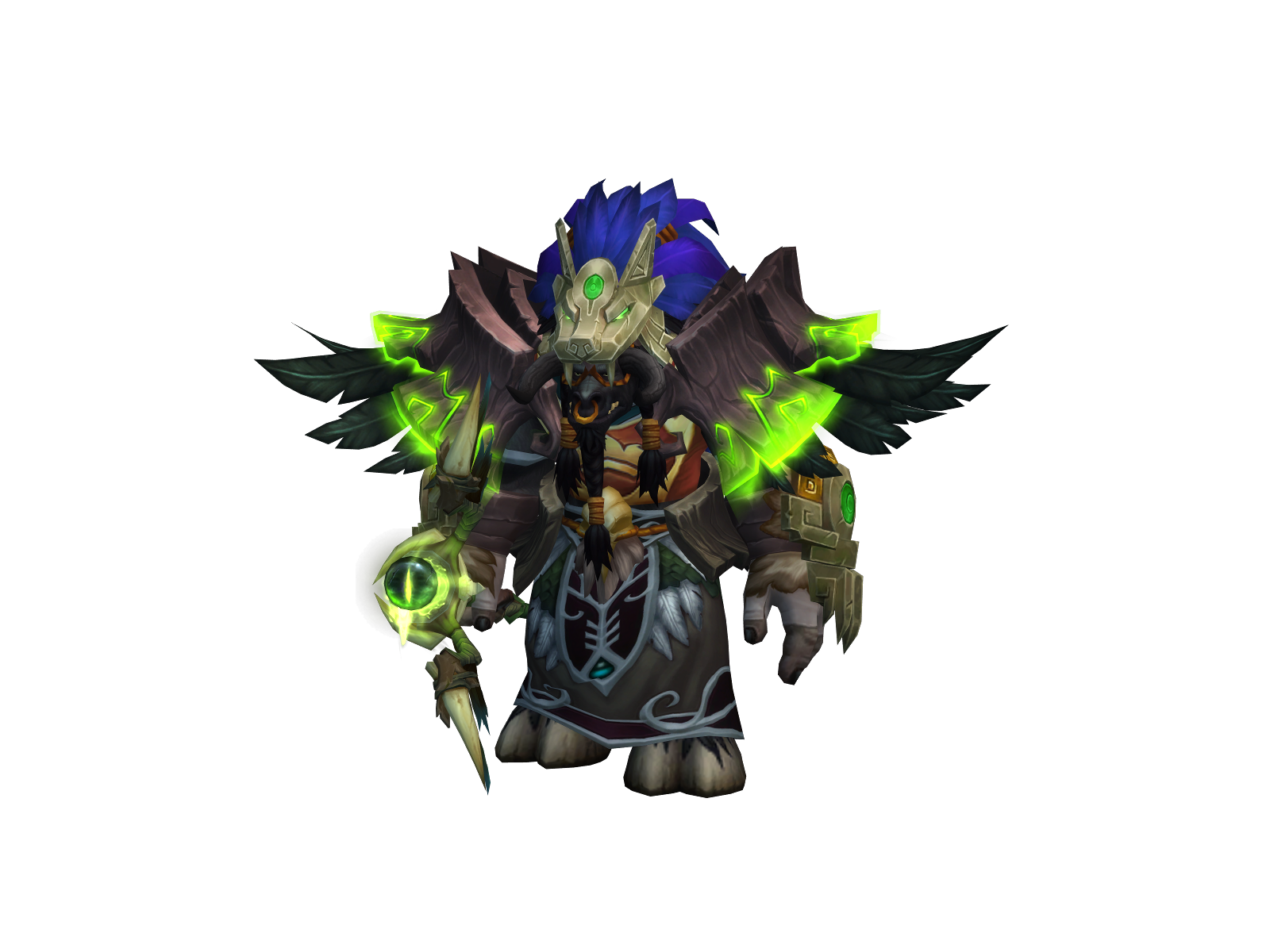 Almdúdler 3D character render