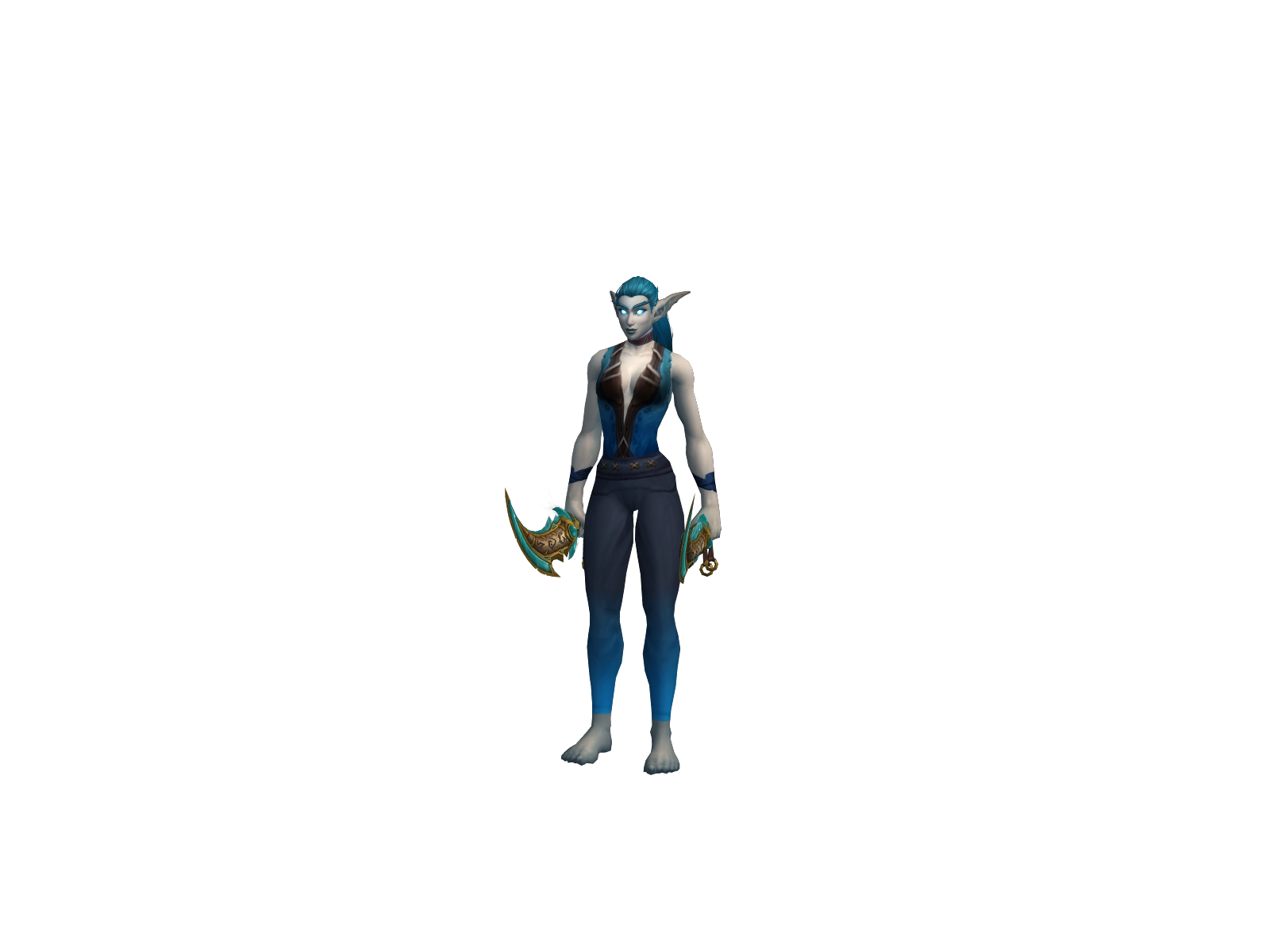 One 3D character render