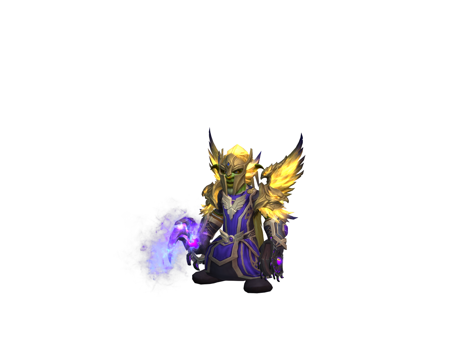 Blackra character render