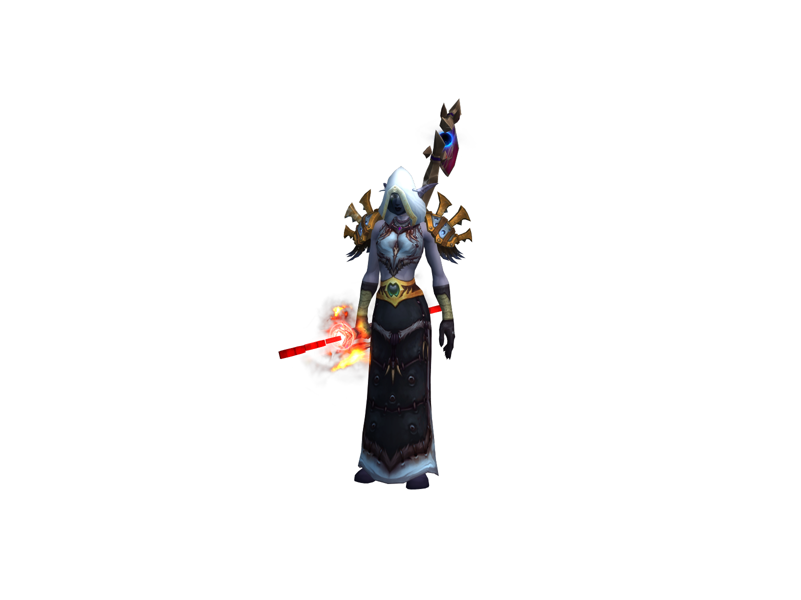 Какбыприст 3D character render