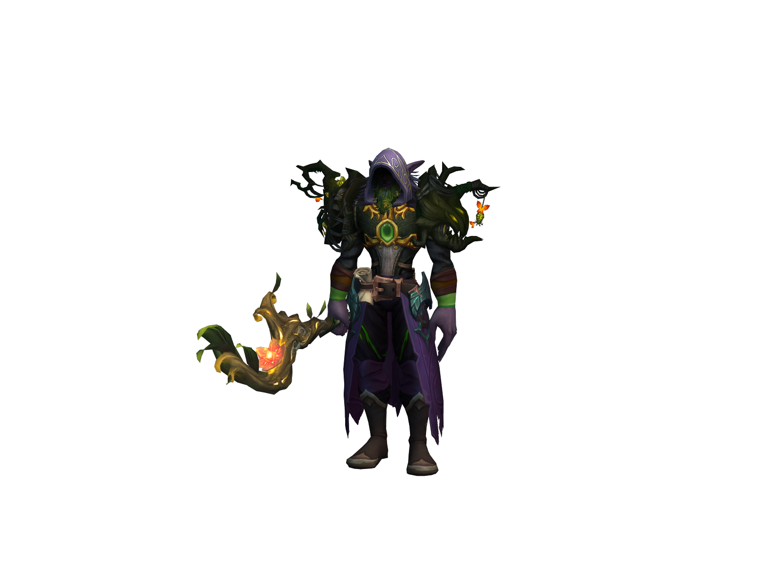 Галебреант 3D character render