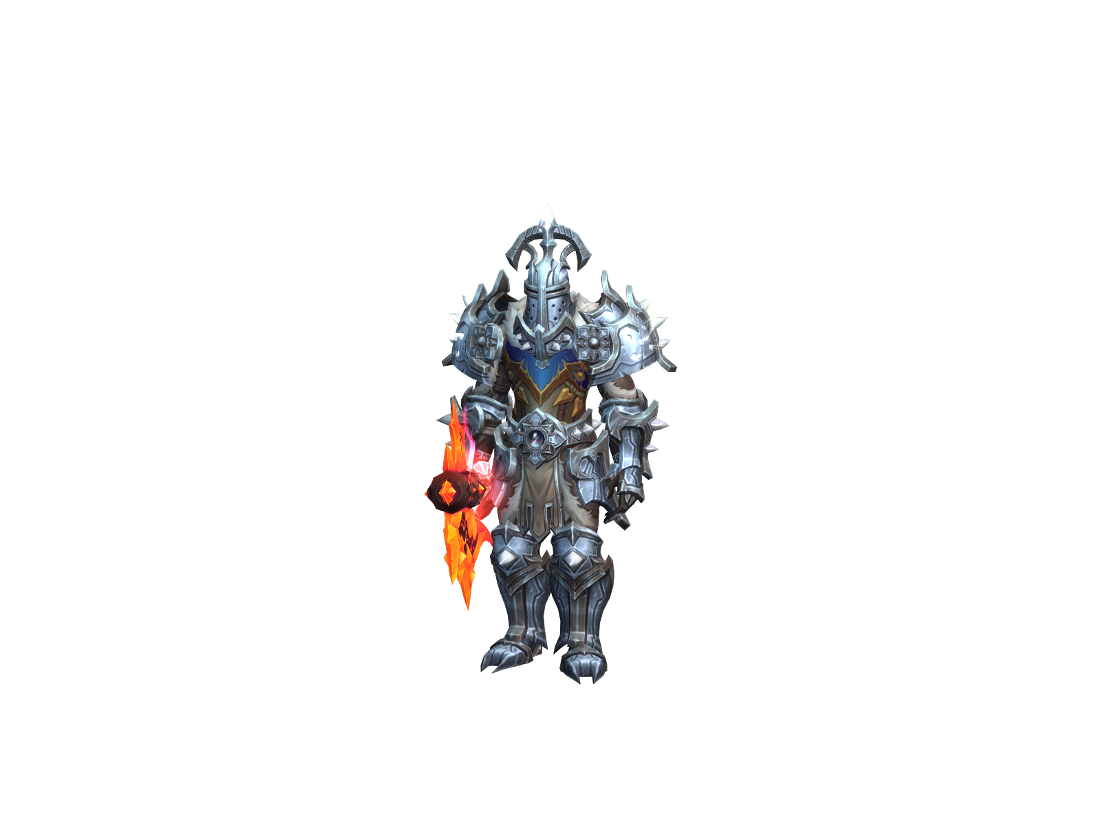 Блатш 3D character render