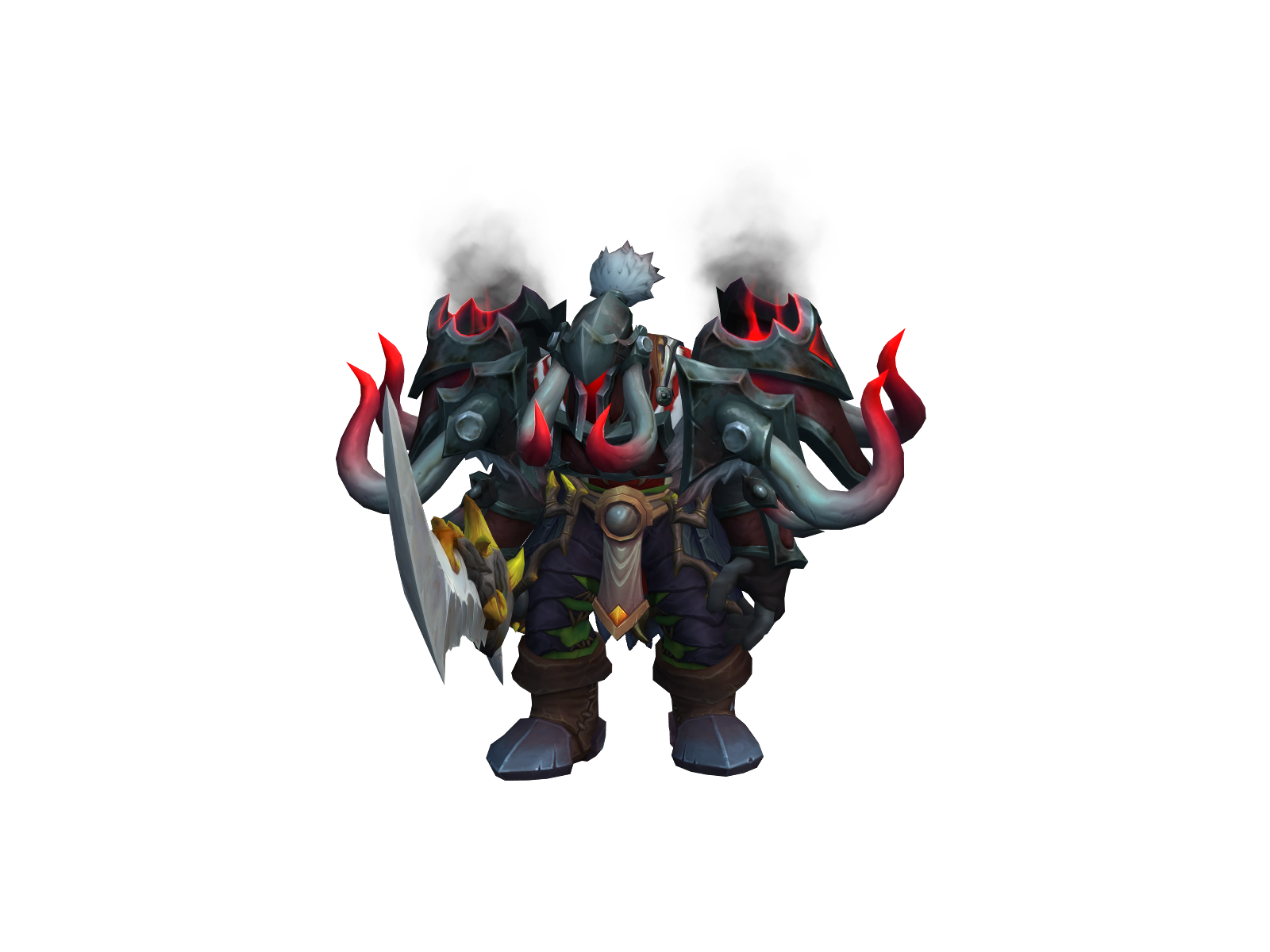 Бухалычь 3D character render