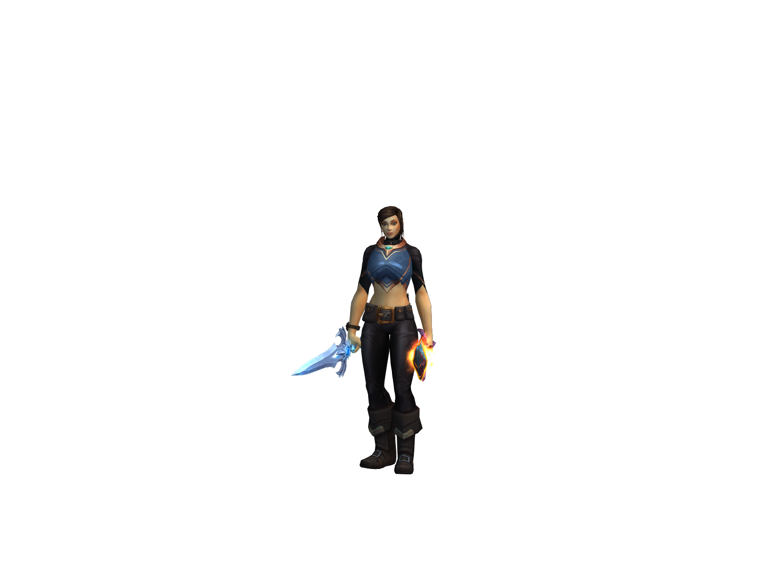 Латора 3D character render