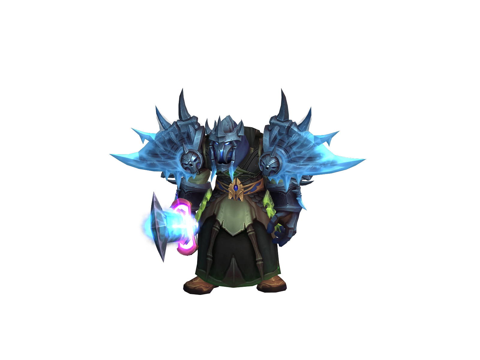 Ниал 3D character render